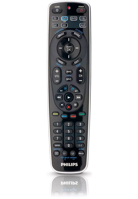 philips universal remote control|Perfect replacement Universal remote control SRP6207/27 .